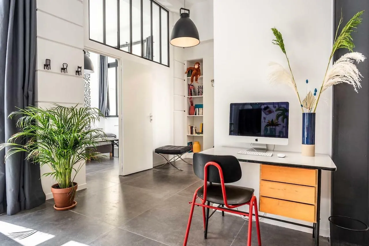 Outstanding Artist Loft - Between Marais And Canal Paris 0*,